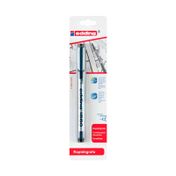 Rapidógrafo desechable Edding metálico punta redonda de 0.6 mm