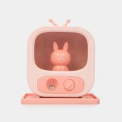 Humidificador USB, diseño conejo rosado en TV