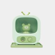 Humidificador USB, diseño oso verde en TV