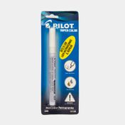 Marcador permanente Pilot Supercolor, blanco