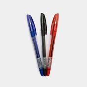 Bolígrafo Stabilo Bill 508N x 3 unidades, tinta roja, negra y azul