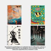 Cuaderno 95 cuadriculado argollado 5 materias de 160 hojas Tuffy (surtido)