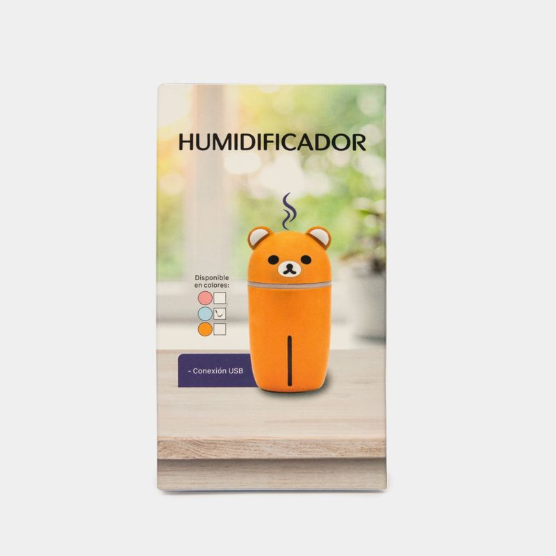 Humidificador USB, diseño oso azul