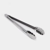Pinza metálica para barbacoa