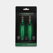 Cable de audio luminiscente, verde