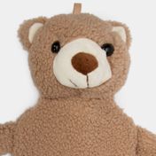 Bolsa térmica de 1 L con funda de oso café claro