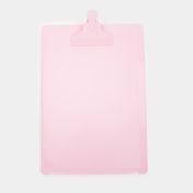 Tabla legajadora oficio, color rosado pastel