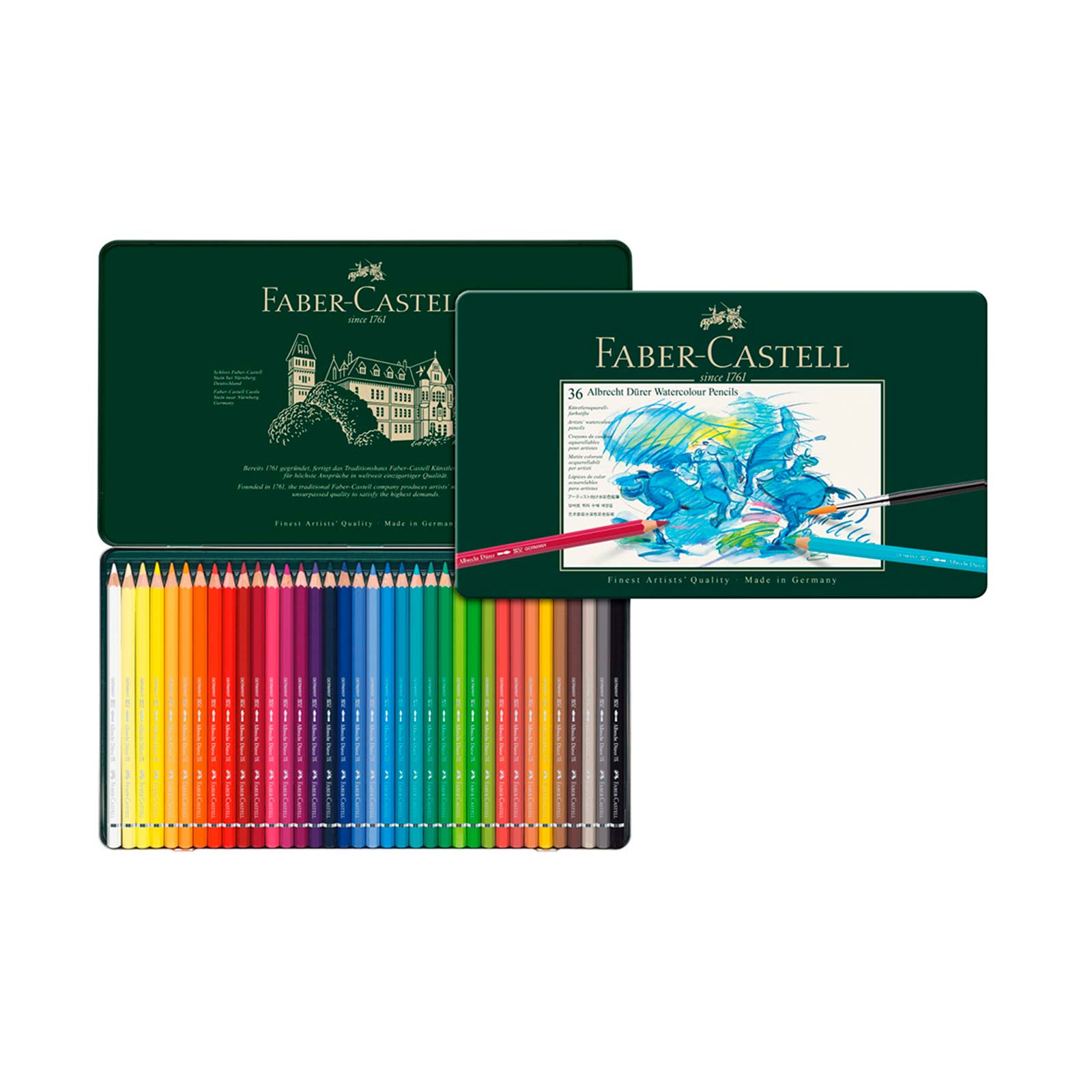 Lapices Acuarelables x36 U. Faber Castell