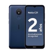 Celular Nokia C21, RAM 2 GB, 32 GB, azul