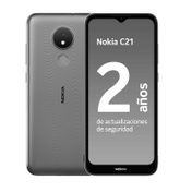 Celular Nokia C21, RAM 2 GB, 32 GB, gris