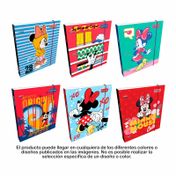 Pasta de argolla 105 impresa (surtida) - Minnie Mouse