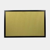 Cartelera de corcho de 60 x 90 cm, verde con marco negro