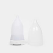 Humidificador y difusor de aroma de 50 ml, blanco