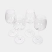 Set de copas de vidrio x 4 unidades