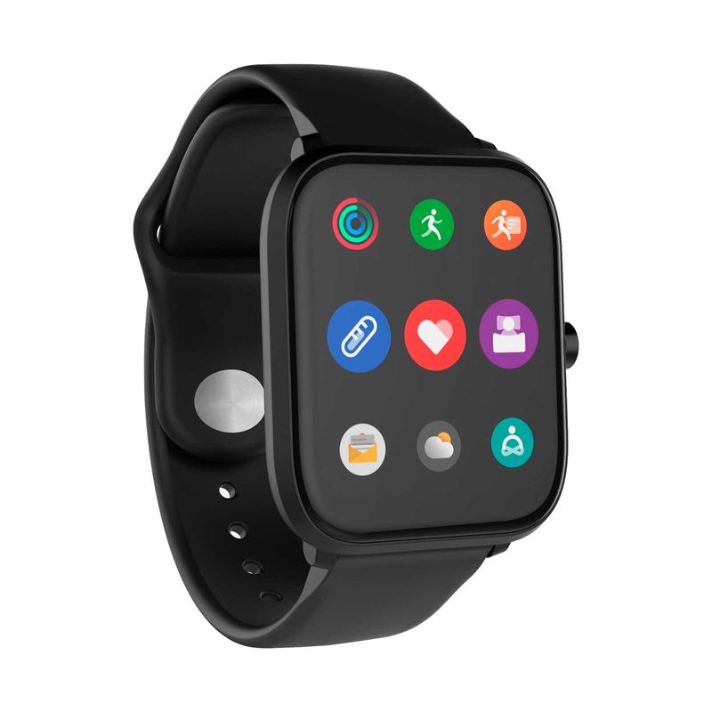 Smartwatch Multitech con tablero redondo y doble pulso