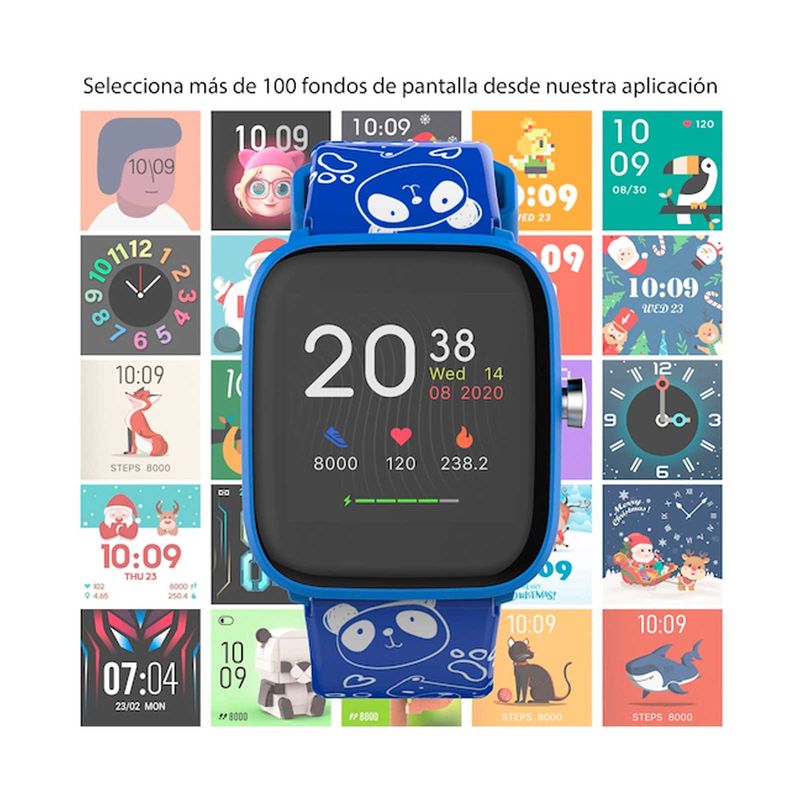 Smartwatch Multitech para niño, azul