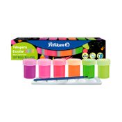 Témperas Pelikan neón x 6 uds.