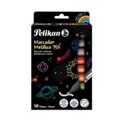 Marcador permanente Pelikan Metal 752 x 10