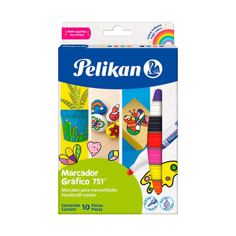 marcador-grafico-pelikan-751-x-10-unidades-7703064488007