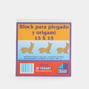 Bloc de papel iris para origami x 50 hojas
