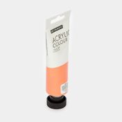 Acrílico de 75 ml, naranja pastel