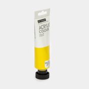 Acrílico de 75 ml, amarillo metalizado