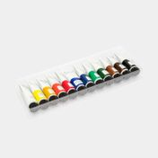 Acrílico de 22 ml x 12 unidades, colores primarios