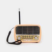 Radio AM/FM de 4.2 W RMS con Bluetooth, color curuba
