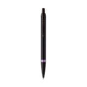Bolígrafo Parker IM negro con anillo morado