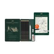 Juego de dibujo en grafito Faber-Castell x 11 piezas