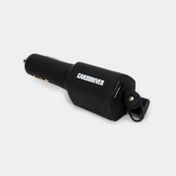 Cargador para carro con puerto USB 2.1 AMP y manos libres, negro