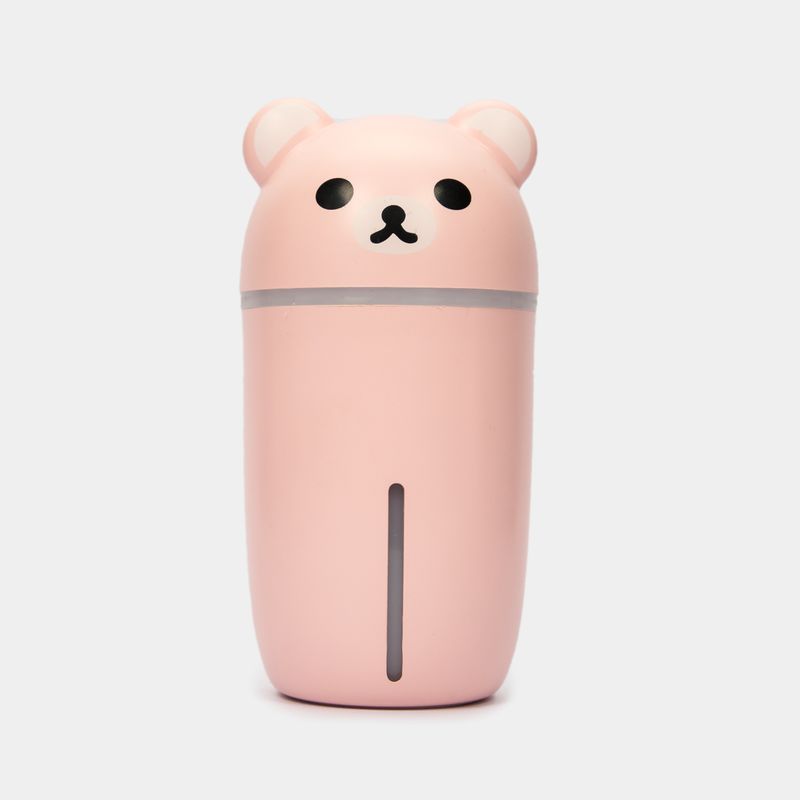 Humidificador USB, diseño oso rosado