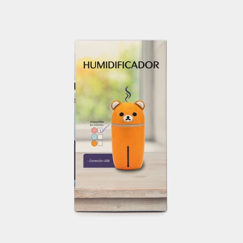 Humidificador USB, diseño oso rosado