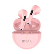 Audífonos in ear con Bluetooth 1Hora, rosados