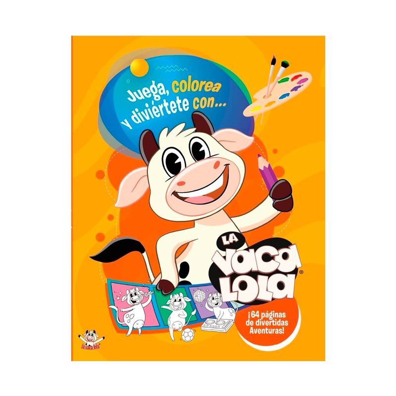 La Vaca Lola: juega, colorea y diviértete