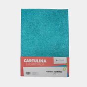 Cartulina escarchada de 1/8 (colores surtidos) x 8 unidades
