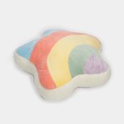 Almohada con diseño de estrella, multicolor