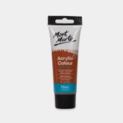 Pintura acrílica de 75 ml, color siena tostado