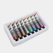 Set de acrílico metalizado Mont Marte de 18 ml x 8 unidades