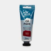 Pintura al óleo de 75 ml, rojo carmesí