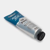Pintura al óleo de 75 ml, plateada