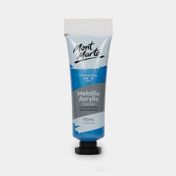 Pintura acrílica de 50 ml, azul ftalo metalizado