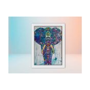 Kit con piedritas de elefante de 40 x 50 cm