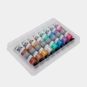 Set de acrílicos metalizados Mont Marte de 36 ml x 8 unidades