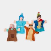 Set de títeres de pinocho x 4 unidades