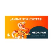 Pin virtual Crunchyroll mega fan x 12 meses
