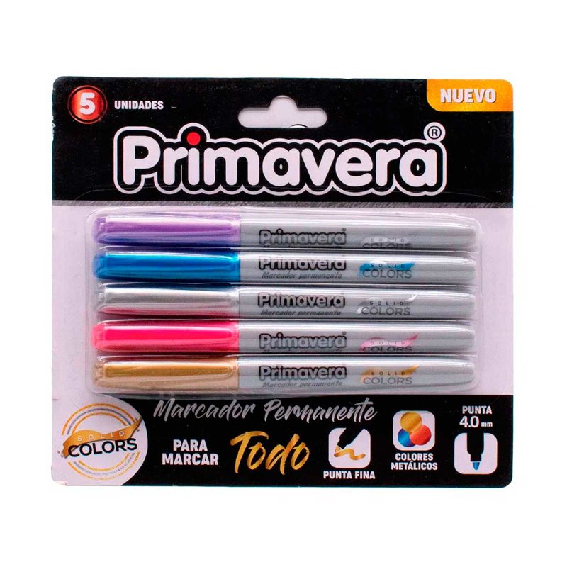 marcador-permanente-primavera-x5-unidades-metal-7707463690023