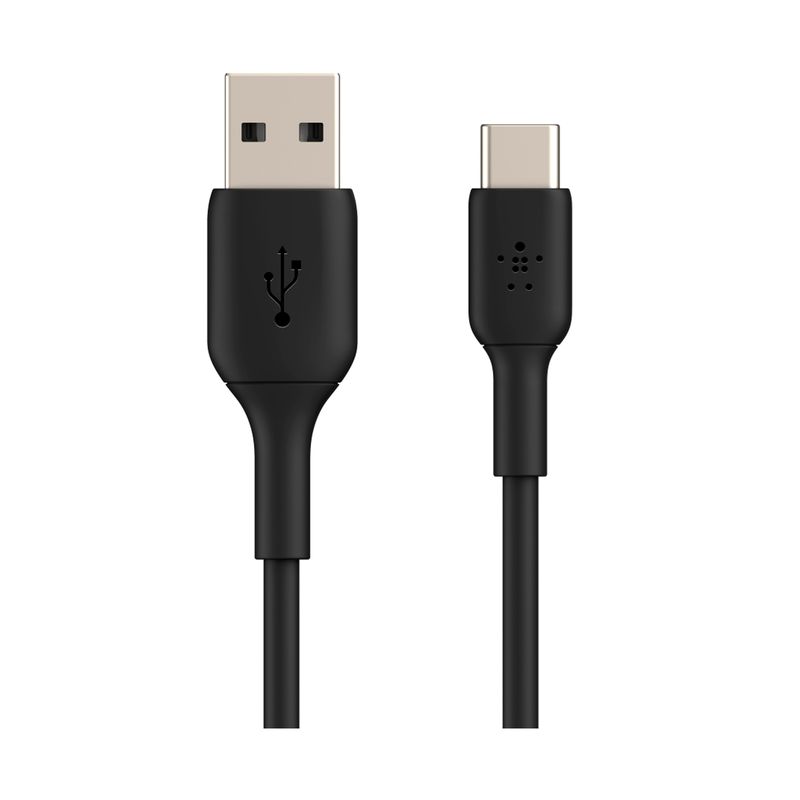 Cable USB-A a USB- C de 2 m, negro