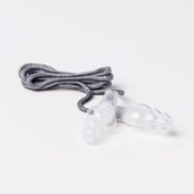 Tapa oídos de silicona flexibles con cordón