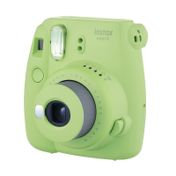 Kit de cámara Fujifilm Instax Mini 9 verde + pinzas